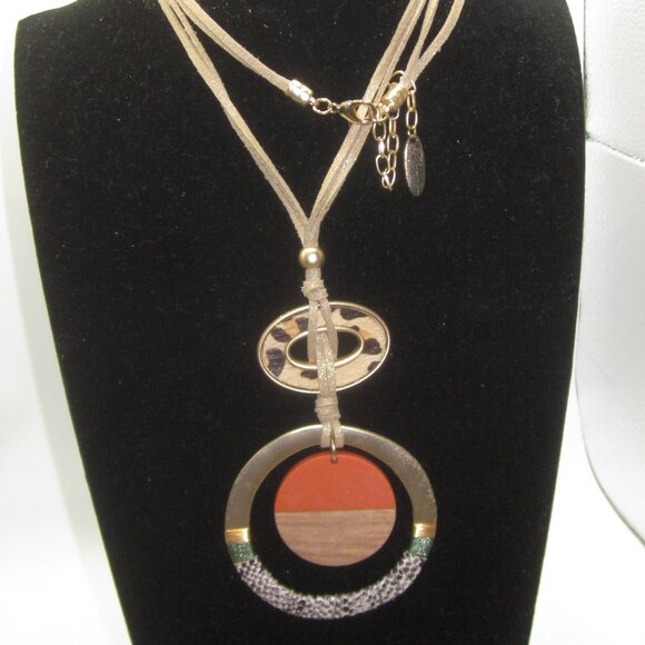 Plunder Jewelry - Plunder Fashion Necklace Animal Print